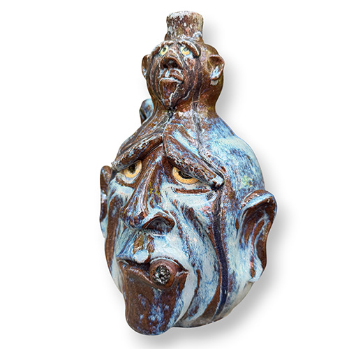 Dal Burtchaell 11.5" Stacked Cigar Chomping Face w/Jug on Head DP6359